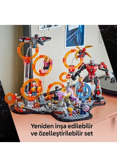 LEGO® ǀ Marvel Avengers: Endgame Son Savaş 76323 - 10 Yaş ve Üzeri Çocuklar için Süper Kahraman Minifigürü İçeren Oyuncak Yapım Seti (621P)