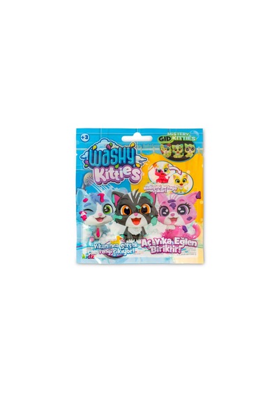 Washy Kitties Sevimli Kedi Figürü Kedişini Ortaya Çıkar