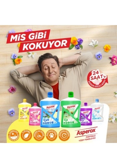 2.5 L Manolya Ve Frezyd Kokusuyla Yüzey Temizleyici 100'lü Set