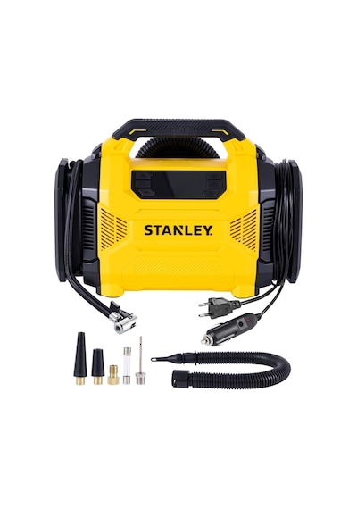 Sxıf3501 Dijital Lastik Şişirme Pompası, 12v/220v, 150 Psı, Led Lambalı, Siyah Diğer