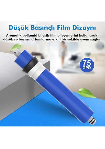 Su Arıtma Cihazı Membran Filtresi 75 Gpd
