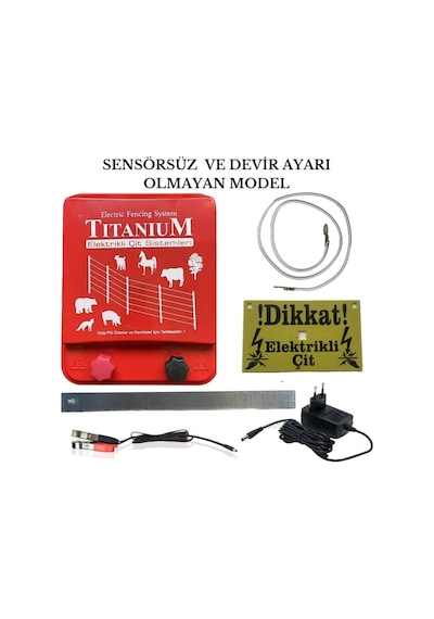 Tıtanium Shock 30k Elektrikli Çit Sistemi Domuz Kovucu 30000 Volt