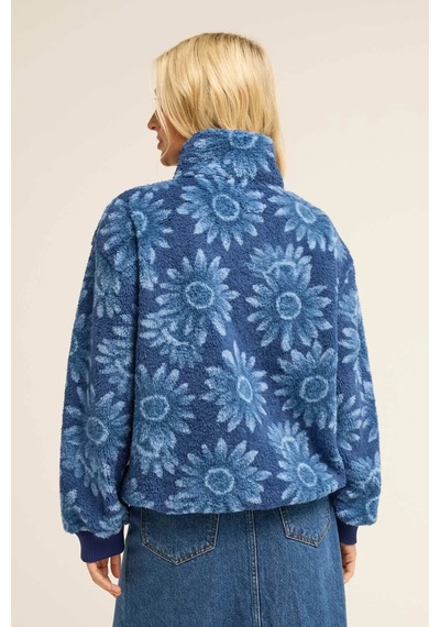 Billabong Time Off Kadın Polar Sweatshirt Lacivert
