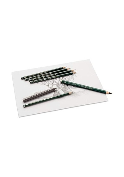 Faber-castell 117802 - Aquarellbleistift Graphite Aquarelle, Härtegrad 2b 124-Pembe