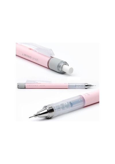 Tombow Versatil Kalem Mono Graph Pastel 0.5 Mm Blisterli M.pembe N11.1256