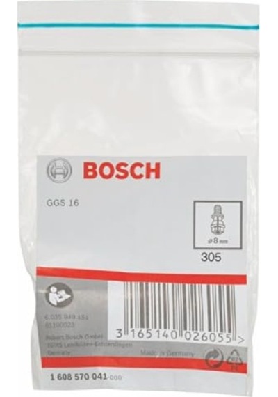 Zubehör 1608570041 Spannzange Mit Spannmutter 8 Mm