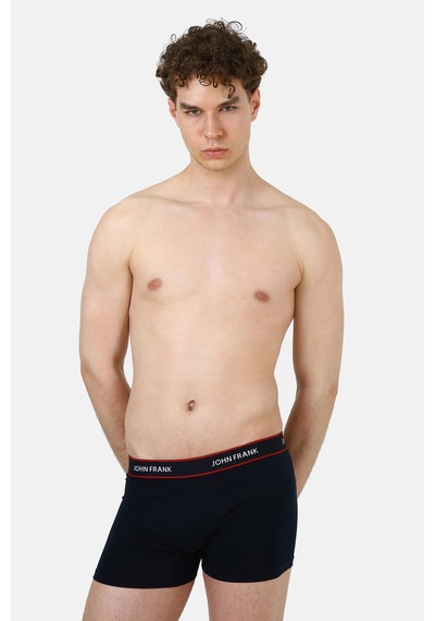 John Frank Logolu Boxer Erkek Boxer Jfbfgns01 Lacivert