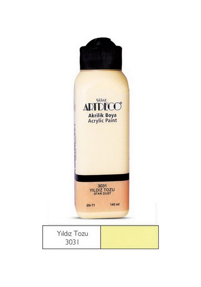Akrılık Boya Artdeco Yıldız Toz 140Ml. 3031
