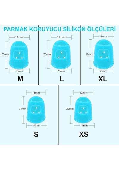 Parmak Koruyucu Silikon
