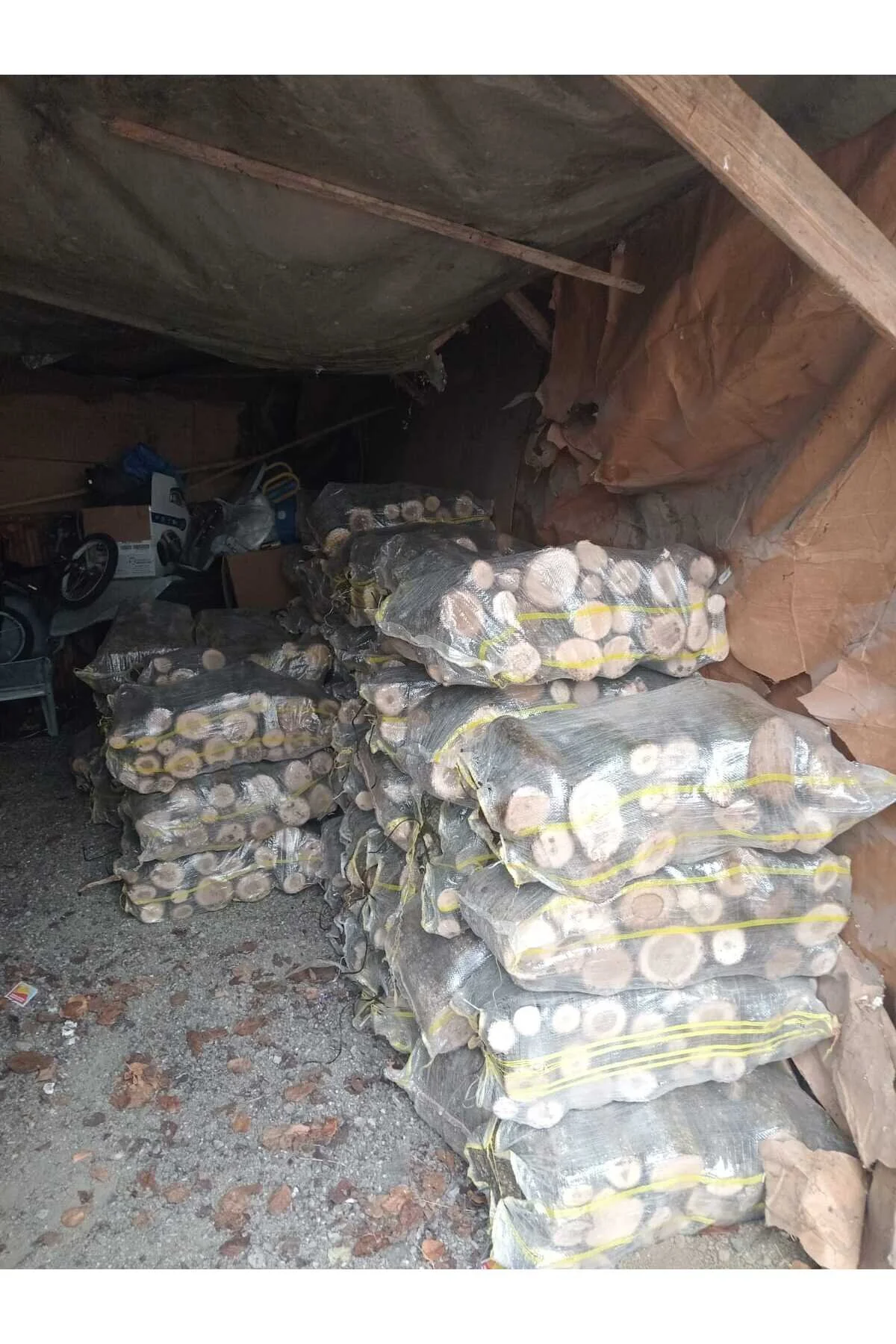 Meşe Odunu 1 Çuval - 25 27 Kg Aralığı Şömine Ve Sobalık