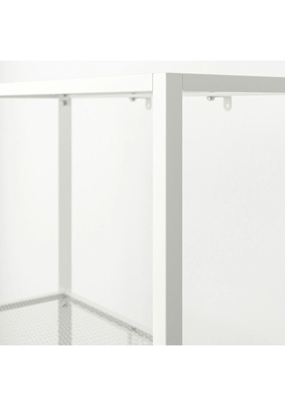 Baggebo Açık Raf Ünitesi, Beyaz, 60x25x116 Cm