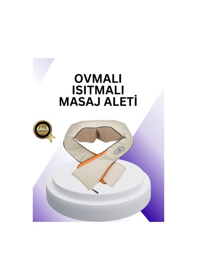 Zenvia Ovmalı Isıtmalı Boyun Omuz Bel Masaj Aleti Kas Ve Eklem Hassasiyetlarına Etkili Znv2026
