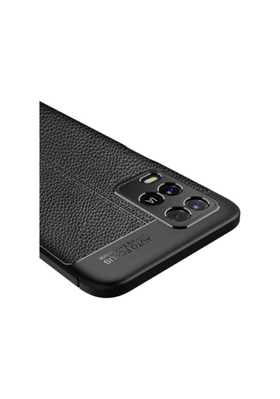 Oppo A54 4G Kılıf Zore Niss Deri Desenli Silikon Kılıf