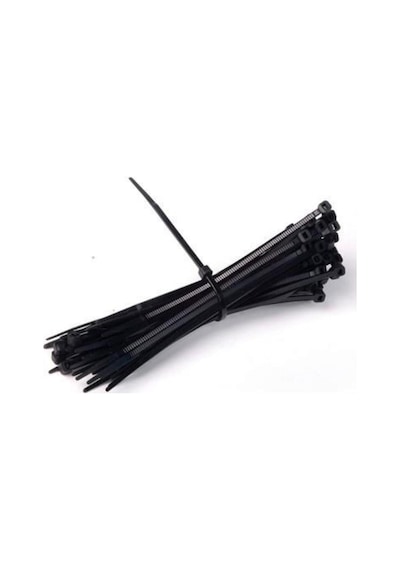 Plastik Cırt Kelepçe Siyah 4.8 X 450 Mm. - 100 Adet