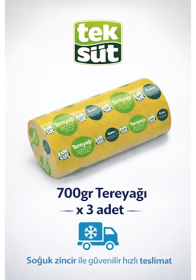Tereyağ 700 Grx3adet