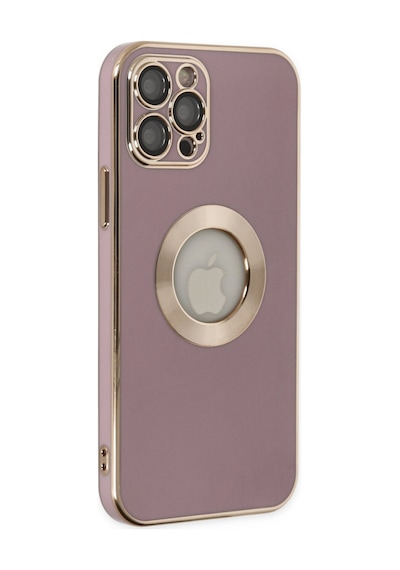 Apple iPhone  Uyumlu,  12 Pro Kılıf Store Silikon - Mor