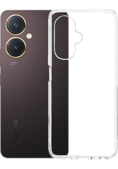 Vivo Y27 Kılıf Kamera Korumalı Silikon Şeffaf Kapak