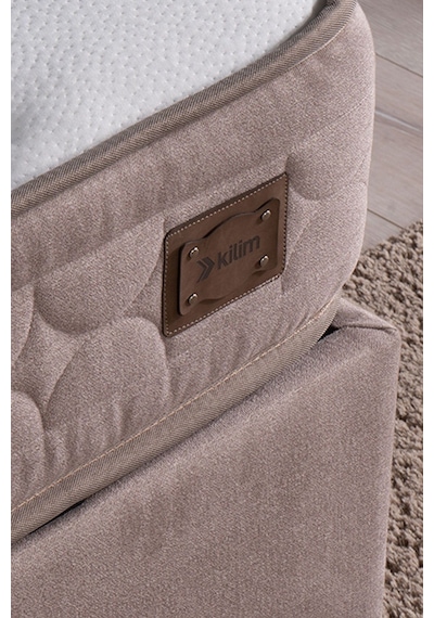 Kilim Mobilya Hilton Ortopedik Paket Yaylı Yatak Vizon Baza Ve Başlik Dahil Değildir 100x200