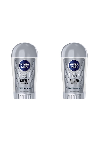 Nivea Stick Silver Protect Erkek 40Ml X 2 Adet