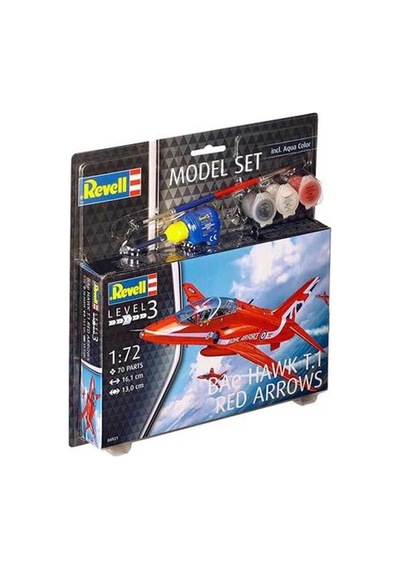 Revell 1:72 Bae Hawk T.1 Red Arrows Model   Seti 64921