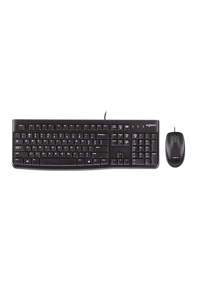 Logitech Mk120 Usb Q Siyah Kablolu Klavye + Mouse Set
