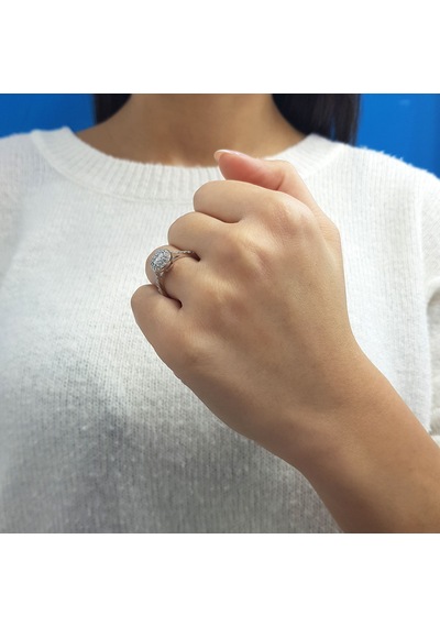 Lova 0,54 Karat Baget Pırlanta Yüzük - 1020390