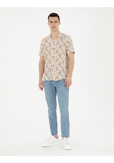 Pierre Cardin Erkek Buz Mavisi Jean Pantolon 50285120-vr095 Buz Mavi