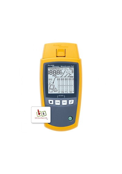 Fluke Networks Ms-poe Microscanner² Kablo Doğrulayıcı Network Cihazlar