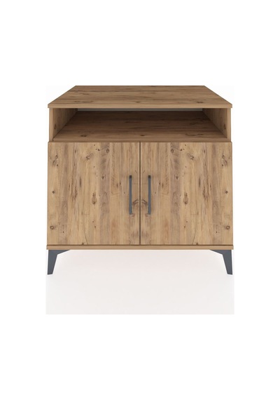 Kronos Şifonyer 2 Raflı Tek Çekmeceli 2 Kapaklı 88x59x80 Çam-çam Atlas Çam