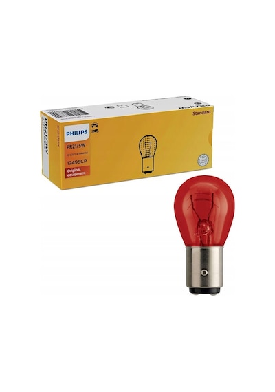 12495cp Phılıps Kırmızı 21/5w 12v Yakın Şaşı Ford Focus Arka Stop