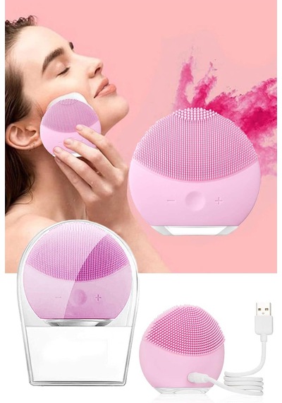 Chermik Forever Luna Mini 2 Şarjlı Yüz Temizleme Cihazı Pembe