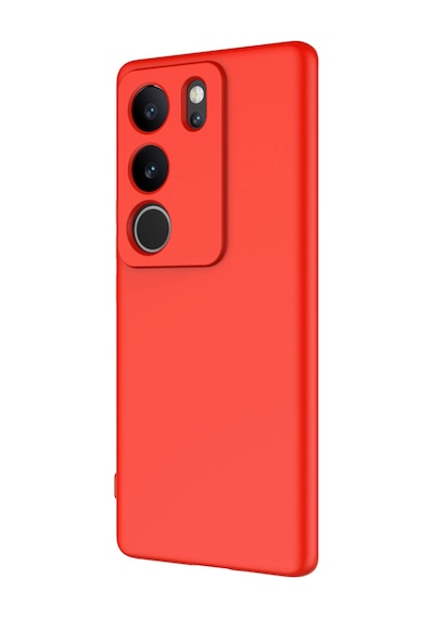 Vivo V29 5g Kılıf Yumuşak Silikon Kamera Korumalı Lansman Systemcom Siyah