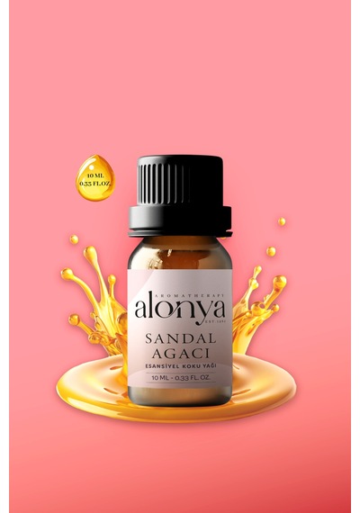 Sandal Ağacı Esansiyel Uçucu Koku Yağı Buhurdanlık Esansı Oda Kokusu Aromaterapi Yağı 10 Ml Sandal Ağacı