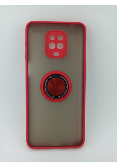 Xiaomi Note 9 Pro Buzlu Mat Yüzüklü Fri Slikon Kilif 459868404