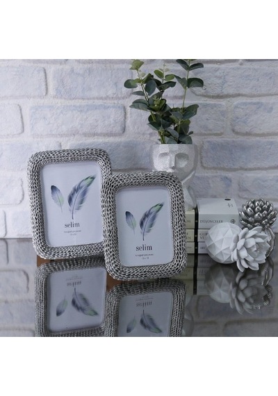 Crearthome Chain 13X18 Cm Çerçeve Gümüş Scrv117Gms84Rs