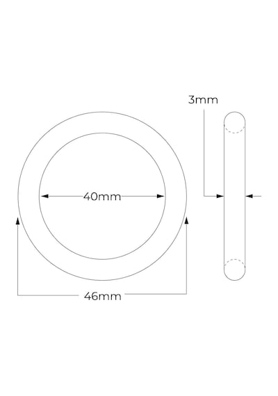O-Ring Conta 40x46x3 mm 1 Adet