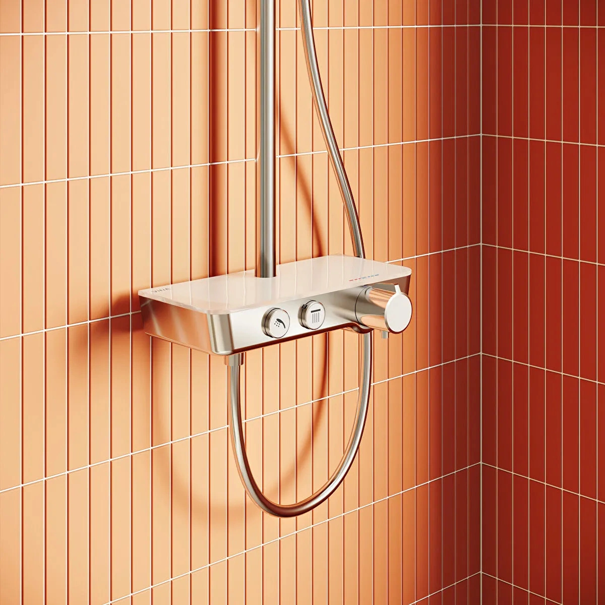 VitrA Aquacontrol Charm 240 2f Duş Sistemi Krom