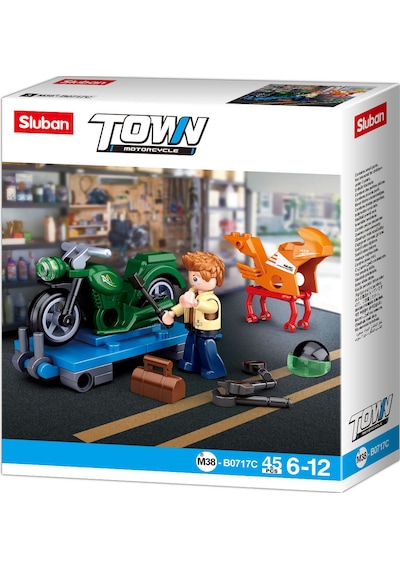 Sluban Town-Retro Motor