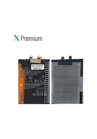 Xpremium Xiaomi Redmi Note 13 Pro 4g Uyumlu Batarya Pil Süper Yüksek Kalite 4900 Mah Bm5t