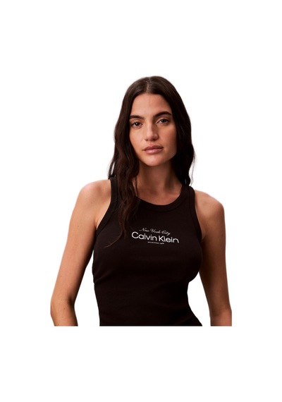 Calvin Klein Lv047f816g Contour 2x2 Kadın Atlet Siyah