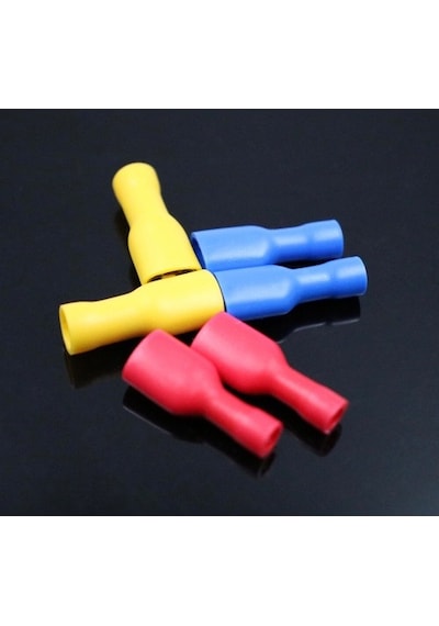 Maasco Kablo Ucu Tam Izoleli Dişi 6,3Mm Soket Fiş 0.5-1-1.5-2.5-4