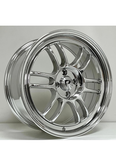 7.5x17 Bk-808 4x100 Et35 73.1 Vacoom Chrome