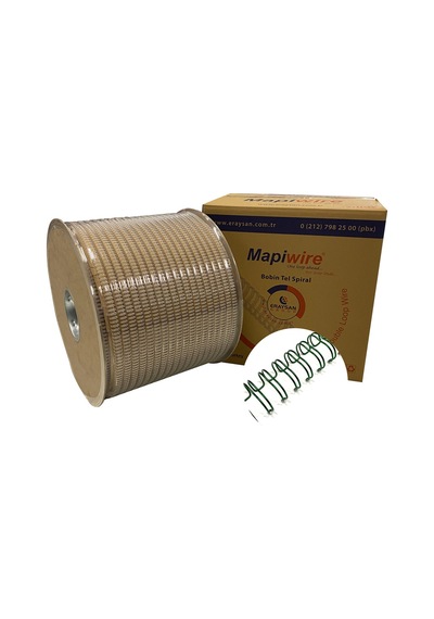 Mapiwire 1 İnç Bobin Tel Metalik Yeşil