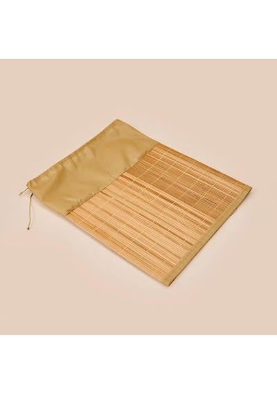 Hasır Bambu Damacana Kılıfı 53x42 Cm El Örgüsü Hasır Damacana Örtüsü, Estetik Su Damacanası K Natural