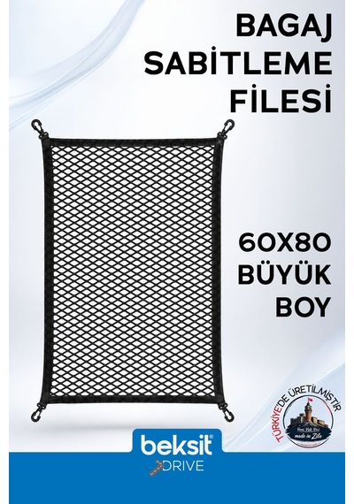 Drıve Bagaj Sabitleme Filesi 60x80 Universal