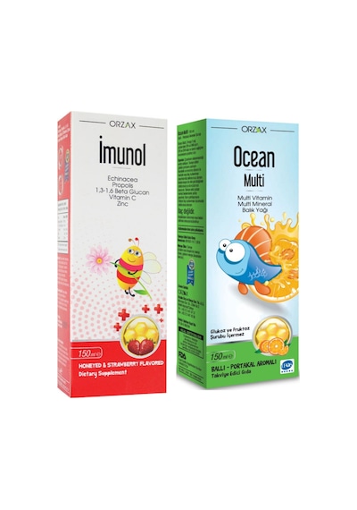 Imunol Şurup 150Ml Ocean Multivitamin Multimineral Balık Yağı