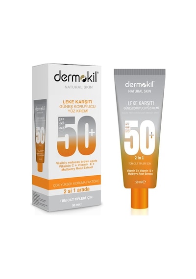 Dermokil Leke Karşıtı Güneş Kremi 50 Spf 50 ML