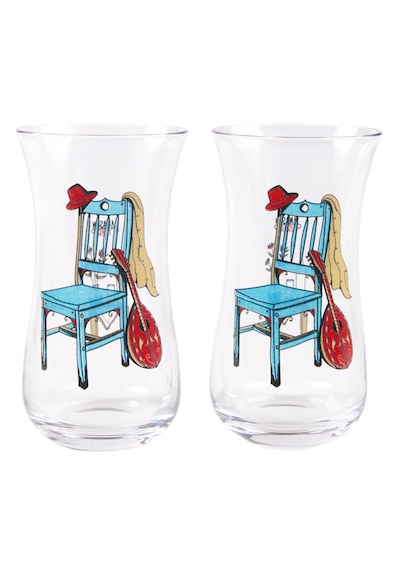 Anason İşleri Nazenin Rakı Kadehi İnce Belli 2'li Set