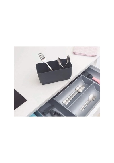 Brabantia Küçük Bulaşıklık, Koyu Gri Çok Renkli