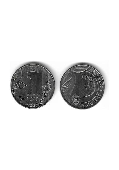 Moldova 2018 Yılı 1 Lei Çil Unc